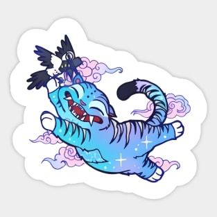 Demon Hunters Tiger, Demon Hunter Tiger - Derpy Tiger Sticker